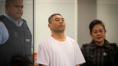 Ueta Vea has been sentenced to life in jail for killing a church bell-ringer. (Photo / NZ Herald)