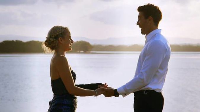 Art Green and Matilda Rice rose to fame after the first season of The Bachelor. (Photo / Three)