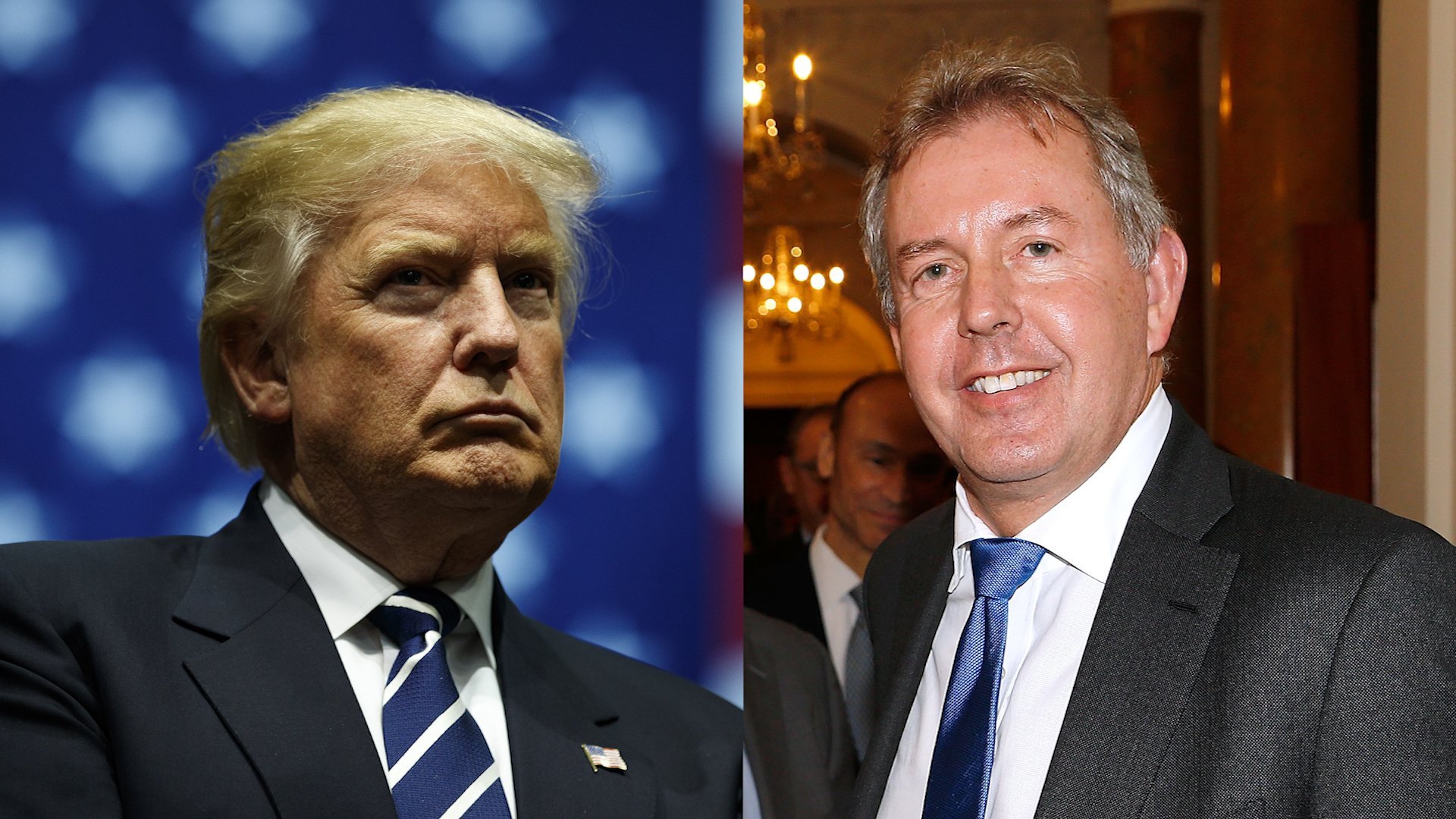 Sir Kim Darroch, rfight, says he feels he cannot perform his duties any longer. (Photo / CNN)
