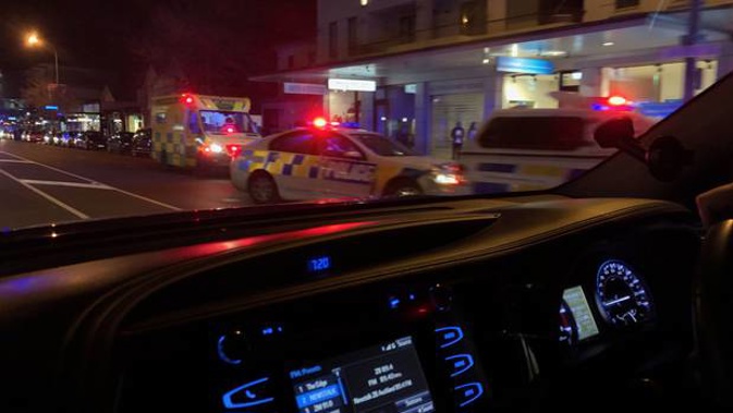 The man was taken into custody after the baby was handed over to emergency services. (Photo / Supplied)