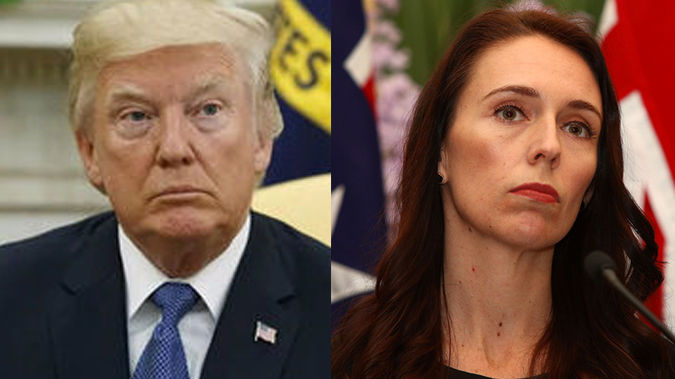 Jacinda Ardern has joined other world leaders in condemning Donald Trump's latest comments. (Photo / File)