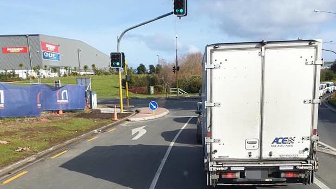 The South Auckland intersection is causing confusion. Photo / Mark Noel McLean