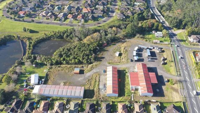 The Munroe Rd site at Ranui, now for sale. (Photo / James Law Realty)