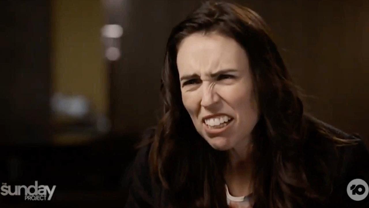 Jacinda Ardern's awkward TV moment with Australian presenter Lisa Wilkinson. (Video: Channel 10 / Sky News AU)