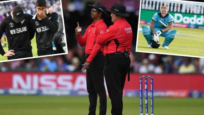 Umpire Kumar Dharmasena has admitted to getting a crucial decision wrong in the World Cup final. Photos / Getty Images