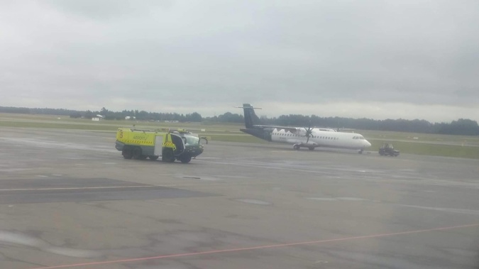 Emergency services are on standby at Christchurch airport. (Photo / Supplied)