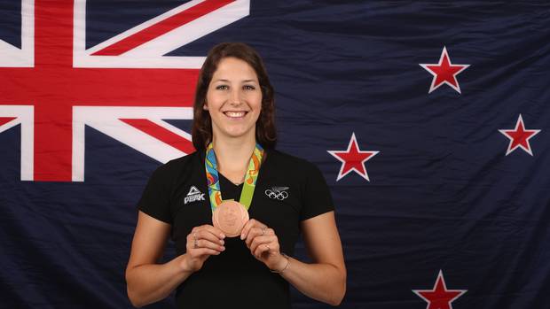 Pole vaulter Eliza McCartney claimed a bronze medal at the 2016 Olympic Games in Brazil. Photo / Getty Images