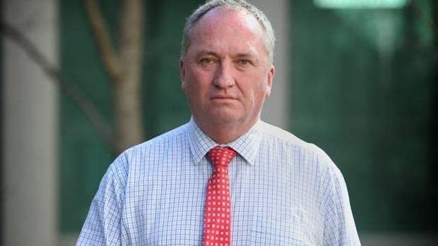 Barnaby Joyce has again reached for the tiny violin.
