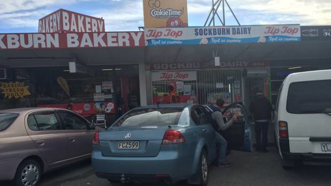 Police say a vast synthetic drug dealing ring was operating out of Sockburn Dairy in Christchurch. Photo / Kurt Bayer
