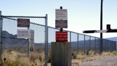 The Guard Gate at Area 51. Photo / Getty Images