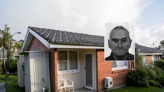 The Birkdale Court unit where Iain Halliday was found dead.