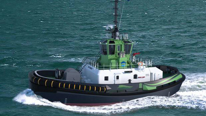 It would cost roughly double what a diesel tug costs. (Photo / Supplied)