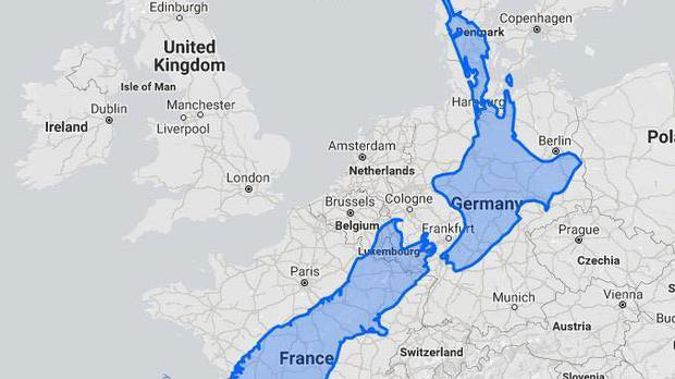 Not So Small Map Showing Nz S True Size Goes Viral