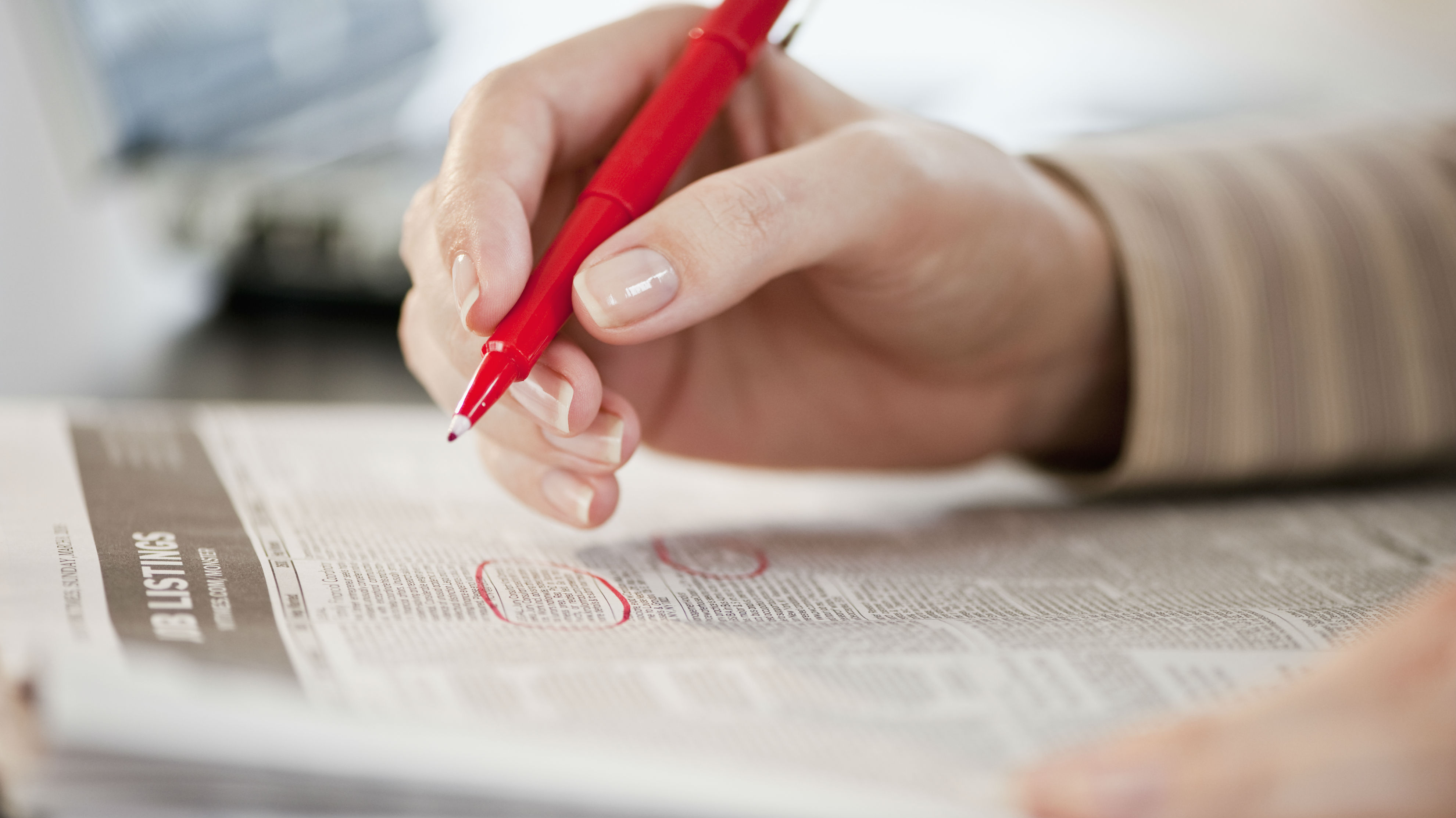 Positive signs from a recruitment perspective despite rising unemployment 