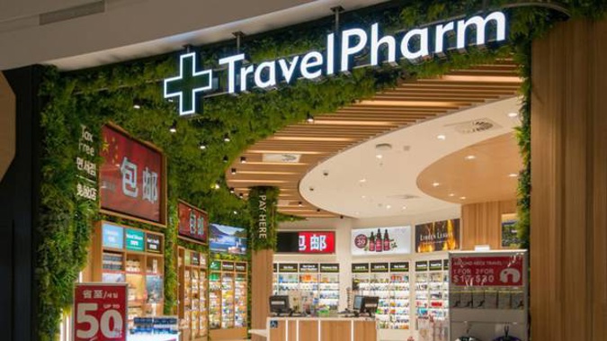 TravelPharm's Auckland Airport stores have closed. (Photo / TravelPharm website)