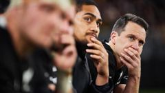 All Blacks players dejected. (Photo / Photosport)