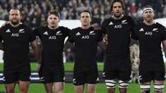 Ben Smith (centre) is one of the big casualties in the All Blacks' team to face the Wallabies. Photo / Photosport