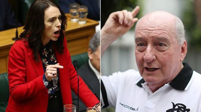 Alan Jones came under fire last week for controversial comments about Jacinda Ardern. (Photo / Getty)