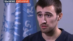 Jack Letts spoke out about his experiences earlier this year. (Photo / ITV)