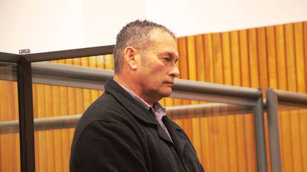 Shaun Keenan in the dock for his sentencing. (Photo / Ilona Hanne)