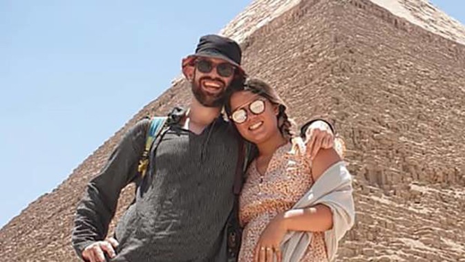 Chris Williams and Tiffany Zyp were abducted while on their OE. Photo / Instagram
