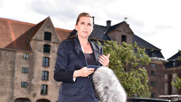 Denmark's Prime Minister Mette Frederiksen called President Donald Trump's idea to buy Greenland "absurd". Photo / AP