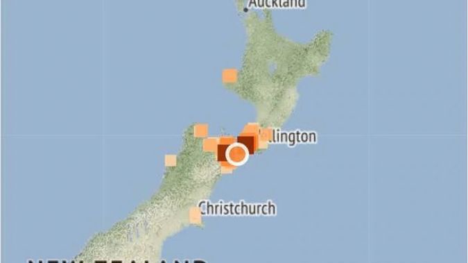 The 4.6 quake was measured 30km east of Seddon at a depth of 12km. (Photo / GeoNet)