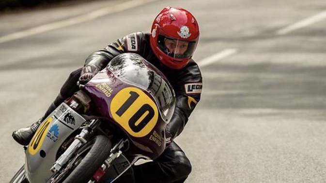 Chris Swallow has died while competing at the Isle of Man TT. (Photo / Supplied)