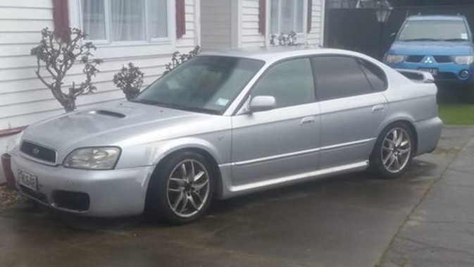 This grey Subaru was stolen by three people who were taking a test drive in the vehicle as it was being driven by a 70-year-old.