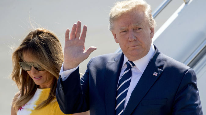 Donald Trump hopes to talk trade at the G7 summit in France. (Photo / AP)