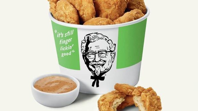KFC to test vegan 'fried chicken' using Beyond Meat. Photo / KFC