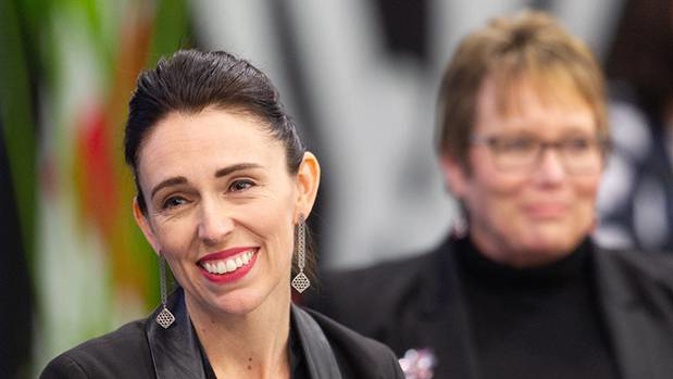 Prime Minister Jacinda Ardern in Rotorua today. Photo / Stephen Parker