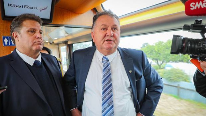 Economic Development Minister Shane Jones (right) accumulated a total of $44,728 in domestic costs in the June quarter. Photo / Warren Buckland