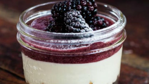 Mike van de Elzen: Father's Day yoghurt cheesecake