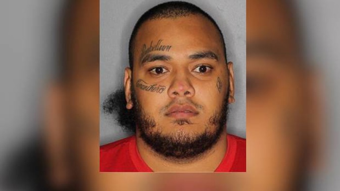 Jarome Fonua is wanted by police. He is a Comancheros gang member. (Photo / Supplied)