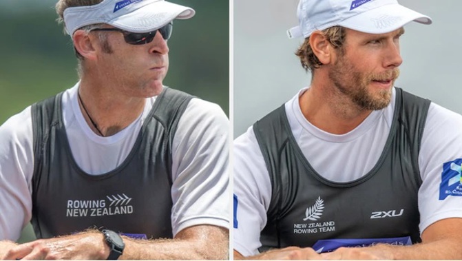 Mahe Drysdale (left) and Robbie Manson (right). (Photos / Photosport)