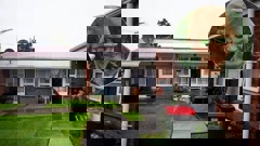 Leabank Court, the pensioner village in Manurewa where Bryan McGinty (right) was found dead five days after he died. (Photos / Dean Purcell / Supplied)