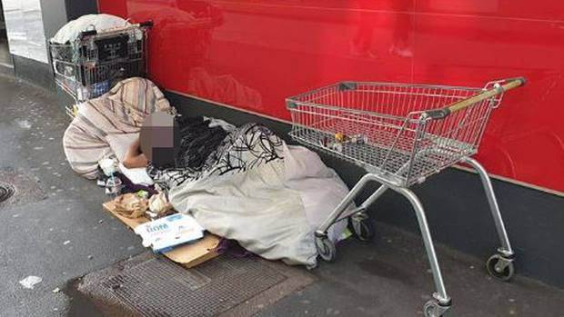 George Wood shared this photo to his Facebook page, before deleting it after a backlash.