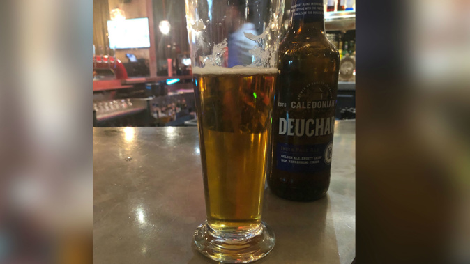 Australian journalist Peter Lalor found himself paying for an incredibly expensive beer. (Photo via CNN)