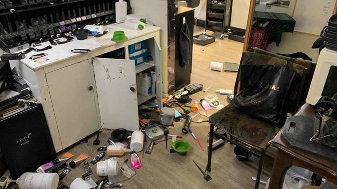 Wright Hip Hop Trends was one of the stores affected. (Photo / Supplied)