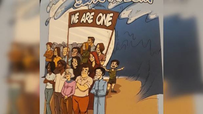 The pamphlet urges voters to ask the question of their local government candidates. (Photo / Supplied)