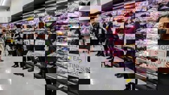 A group of vegan protesters stormed the St Lukes Countdown over the weekend. Photo / Supplied