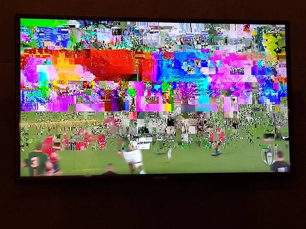 Spark Sport's streaming service for the All Blacks - Springboks game was plagued with glitches - eventually forcing the company to switch the game to free-to-air on TVNZ Duke. (Photo / Supplied)