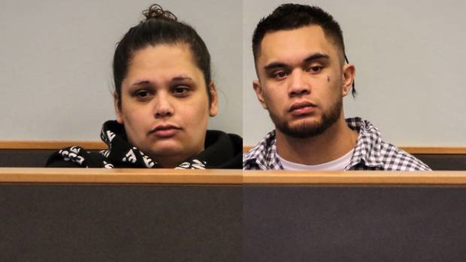 Ashley Winter, 29, and Kerry Te Amo, 25, have been found guilty of murder after being on trial for the past two-and-a-half weeks in the High Court at Auckland. (Photo / Sam Hurley)