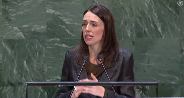 Jacinda Ardern's speech focused on how the lessons of March 15 can bring people together.