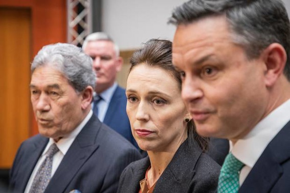 This coalition cardigan is beginning to look a little threadbare. Photo / Greg Bowker