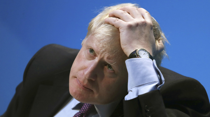 Boris Johnson told his Cabinet that they are fighting for a deal. (Photo / AP) 