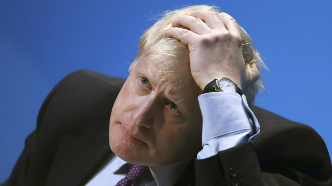 Boris Johnson told his Cabinet that they are fighting for a deal. (Photo / AP)