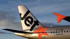 The incident occurred aboard a Jetstar passenger aircraft. (Photo / File)