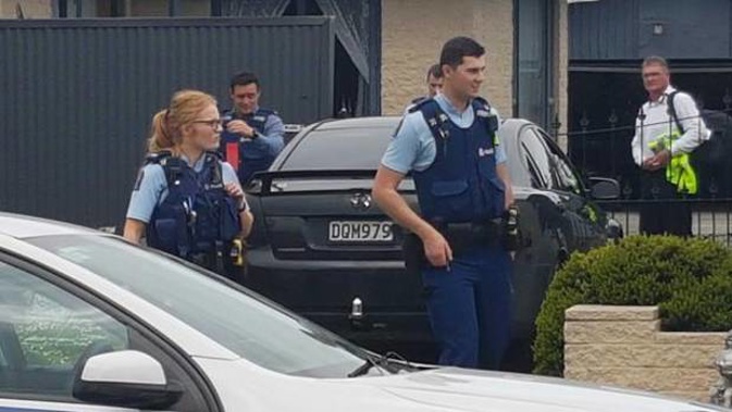 Police notified of a 'disorder incident' in Jarrow Pl in Halswell shortly before 11am. Photo / Supplied